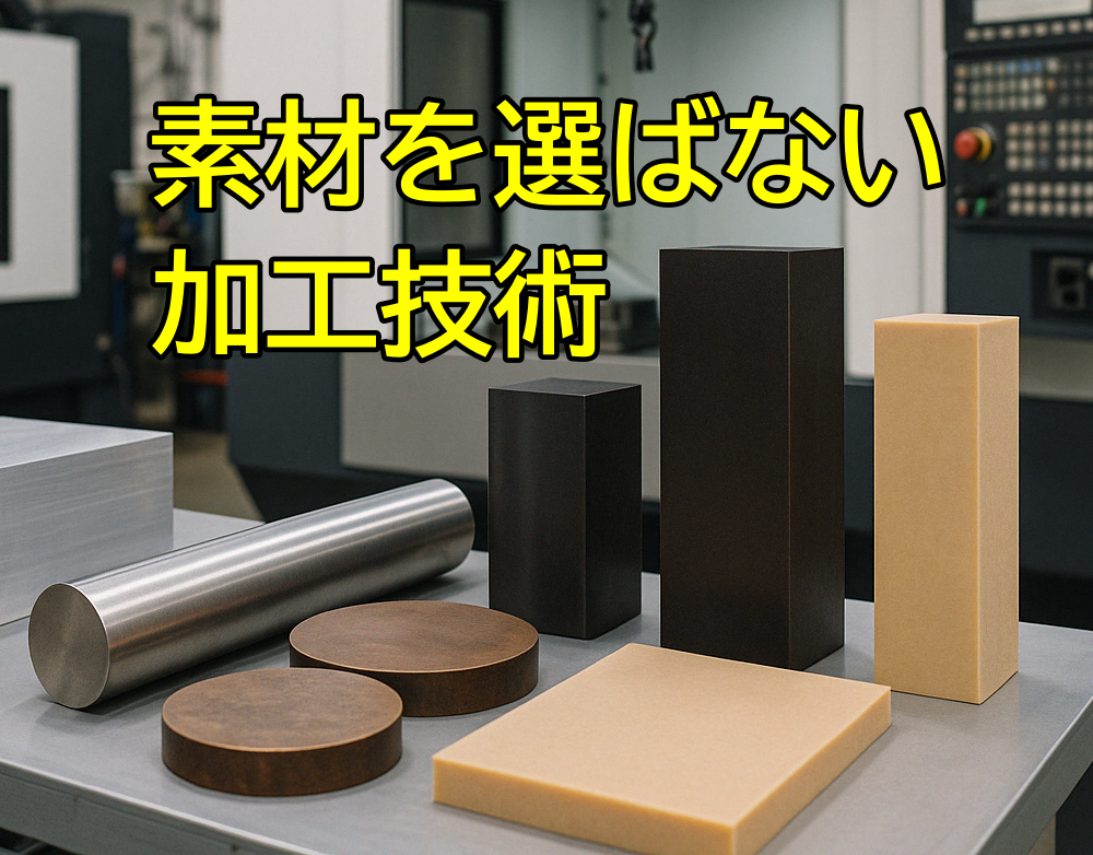 多様な材質への対応力─ 素材を問わず、高品質な仕上がりを提供する加工技術とは